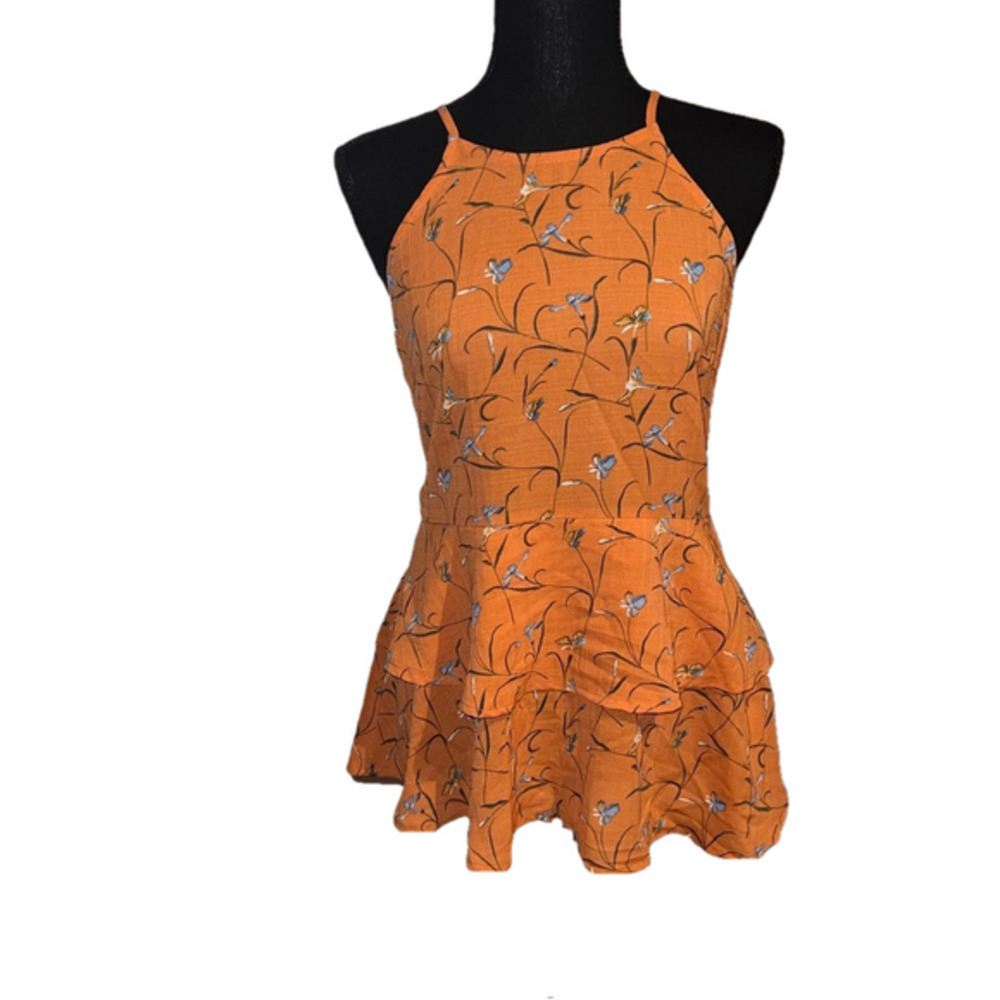 NWT - Doe & Rae / Size Medium - Tie back - Fall Colors/